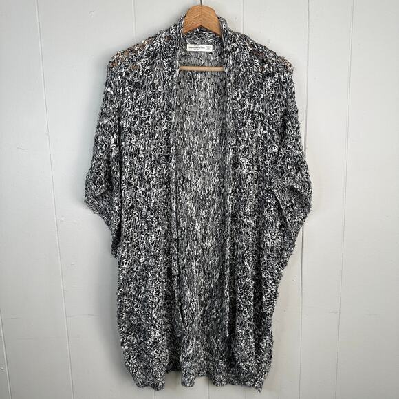 Abercrombie & Fitch Sweaters - Abercrombie & Fitch Open Front Cardigan Marled Boucle Open Knit Oversized OS
